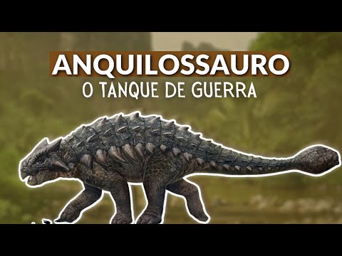 ANQUILOSSAURO - O TANQUE DE GUERRA DA PRÉ-HISTÓRIA! ELE TINHA UMA PODEROSA ARMA NA PONTA DA CAUDA!