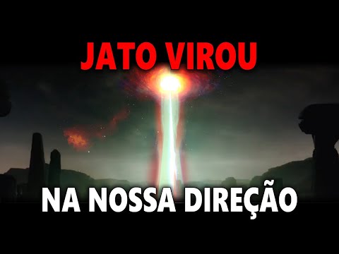 JATO DE BURACO NEGRO SUPERMASSIVO ESTÁ VIRADO PRA TERRA! EXISTE RISCO PRA VIDA?