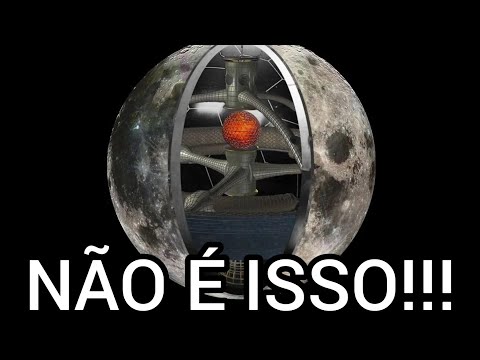 CIENTISTAS FINALMENTE DESCOBREM O QUE EXISTE DENTRO DA LUA!!!