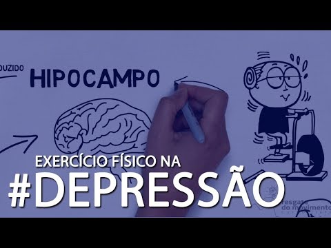 Como o exercício físico age na depressão?