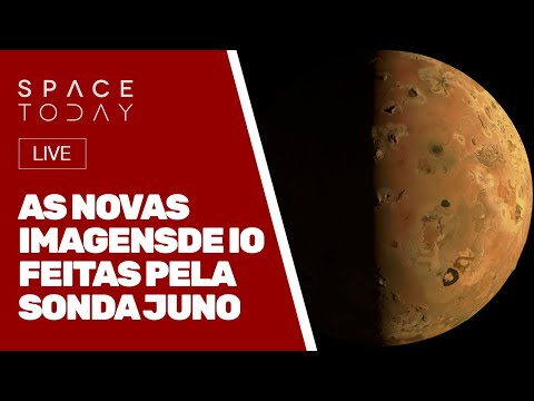 AS NOVAS IMAGENS DE IO FEITAS PELA SONDA JUNO