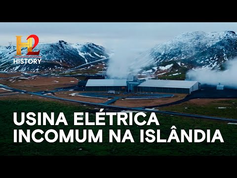 Usina elétrica incomum na Islândia | PROJETOS INCRÍVEIS | HISTORY