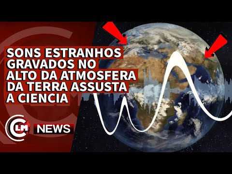 Sons estranhos gravados no alto da atmosfera da terra ASSUSTA A CIÊNCIA #misterio #sons #ciencia