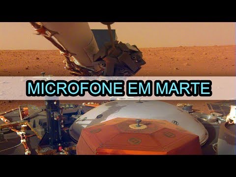 Som de Terremotos e Atmosfera de Marte Captados por Microfone da Sonda