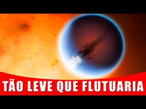 Metais Raros Encontrados em Exoplaneta Tão Leve que Flutuaria | AstroPocket News