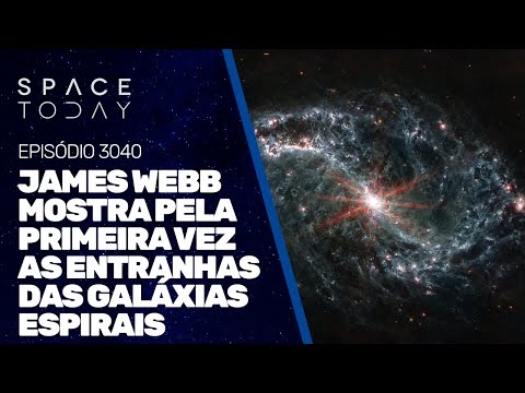 JAMES WEBB MOSTRA PELA PRIMEIRA VEZ AS ENTRANHAS DAS GALÁXIAS ESPIRAIS