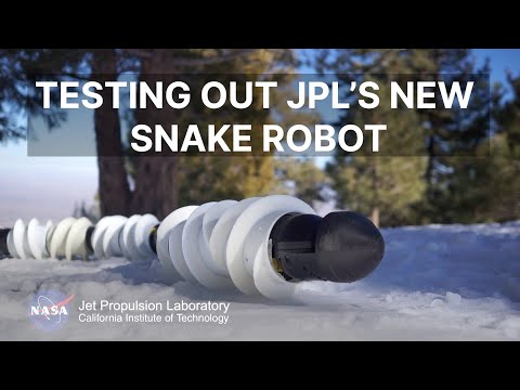 Testing Out JPL’s New Snake Robot