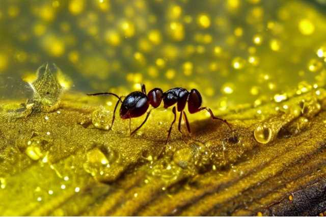 Formigas conseguem detectar precocemente o câncer através da urina - Formica detecta câncer na urina.