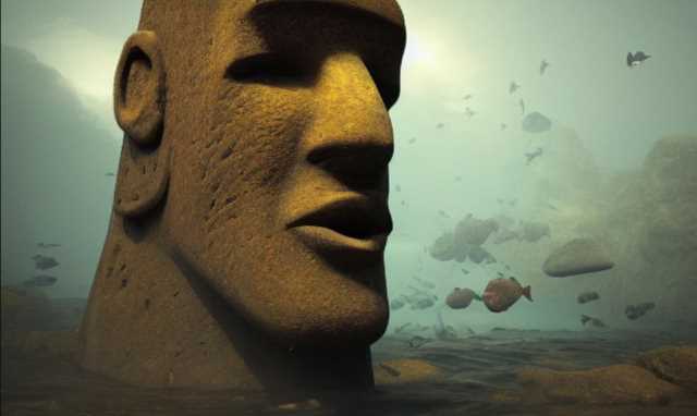 Nova estátua Moai encontrada na Ilha de Páscoa - 