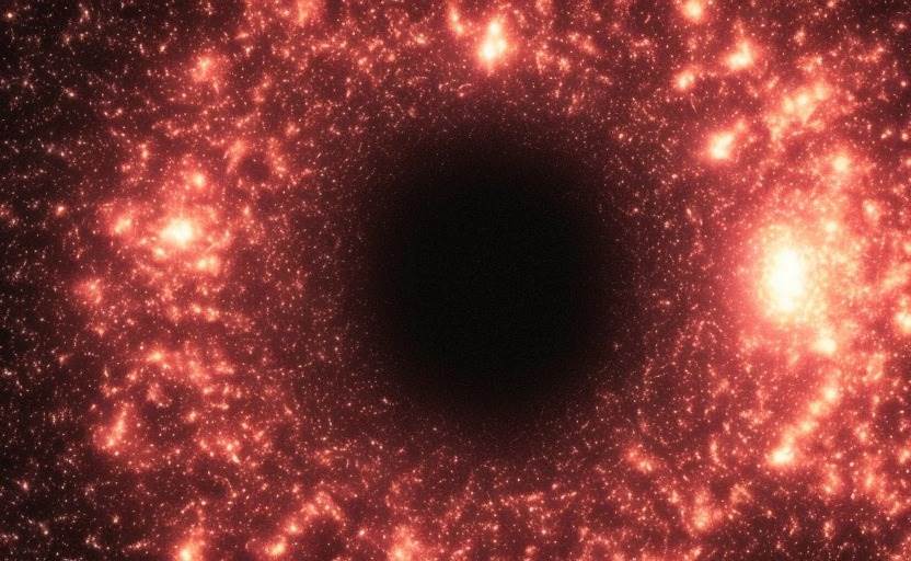 Elo perdido dos buracos negros pode estar oculto bem próximo da Terra - Buraco negro no centro de um aglomerado globular.
