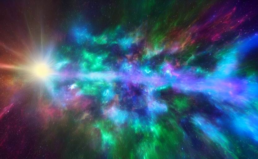 Explosão supernova ejeta núcleo estelar que agora vaga como um cometa pelo espaço - Arte "pulsar fugitivo"