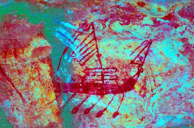 Misteriosas artes rupestres aborígines são barcos de guerra indonésios, sugere estudo - 