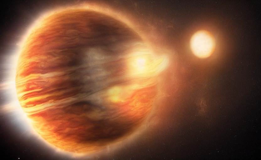 Objeto recém-descoberto “semelhante a Júpiter” é mais quente que o Sol - Júpiter quente