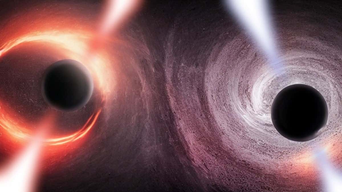 Buracos negros gêmeos podem estar alimentando os blazares - 