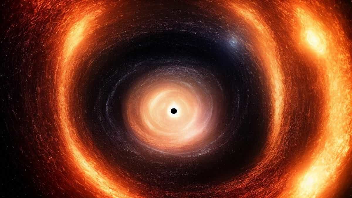 Pela primeira vez, a massa do disco de acreção de um buraco negro é medida - 