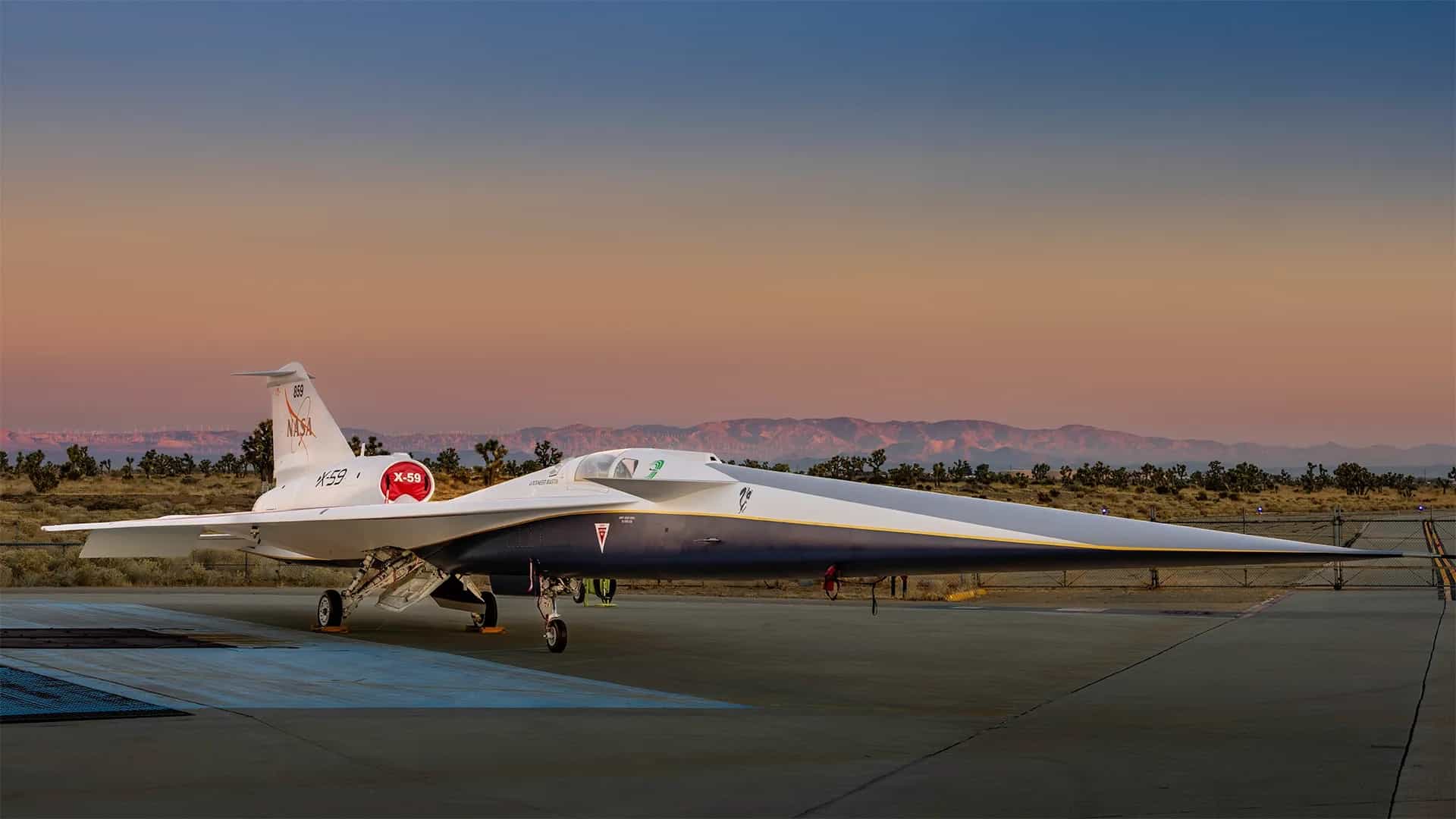 NASA revela seu revolucionário jato supersônico “silencioso” X-59 - 